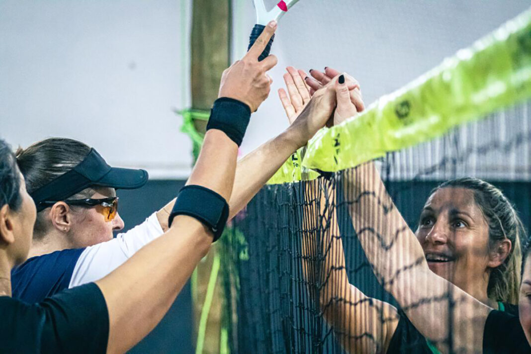 Virgínia, finalizou a campanha e seguiu para o beach tennis. 