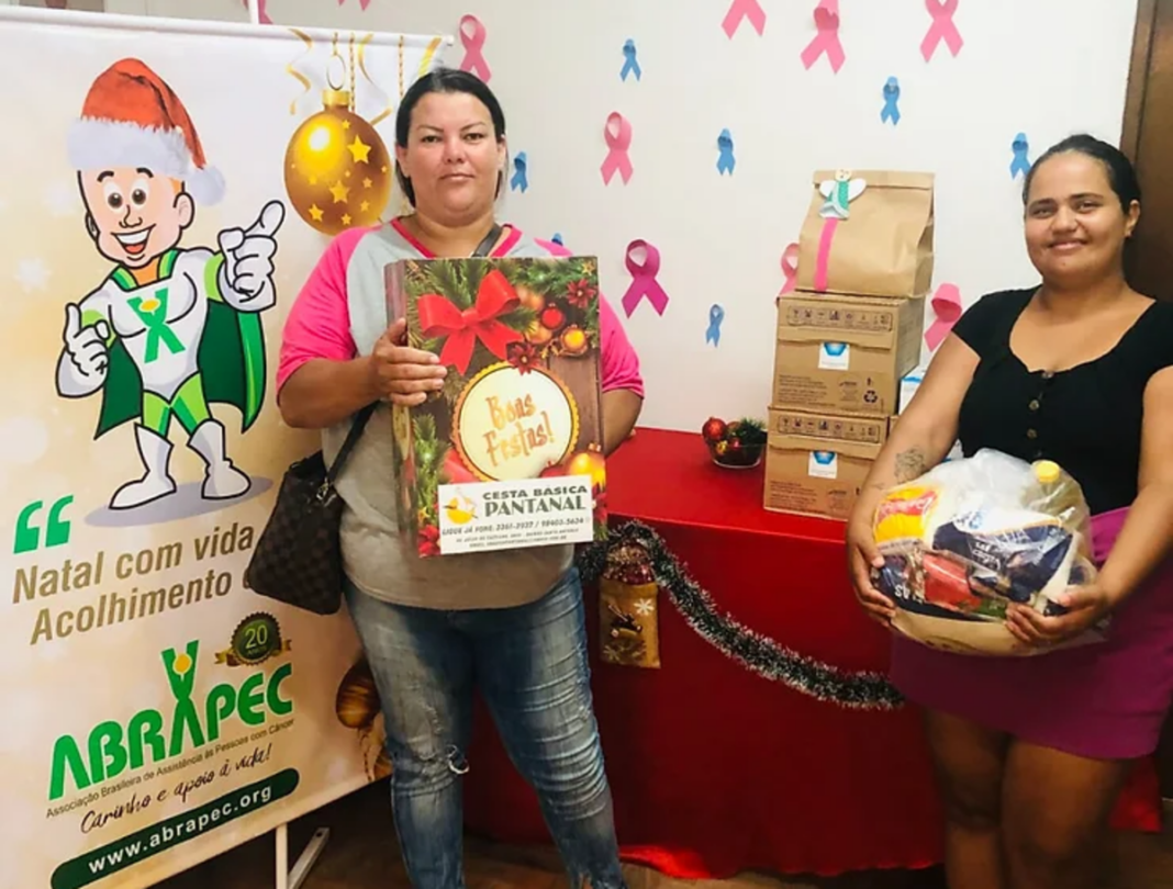 Abrapec entrega mais de 100 cestas natalinas para pacientes atendidos - A  Tribuna News - Notícias de Campo Grande-MS