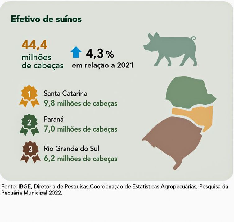 Pecuária brasileira colecionou recordes em 2022, aponta IBGE