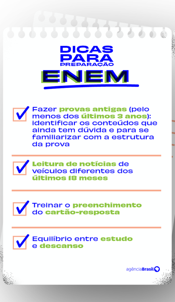 A um mês do Enem, professores orientam para preparação na reta final