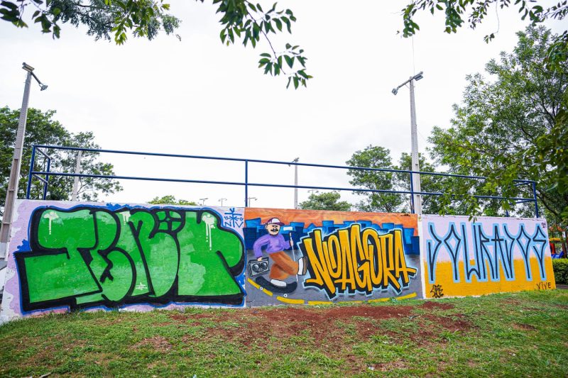 Concurso de Grafite valoriza expressão artística e dá novo colorido à Praça do Parque Alvorada