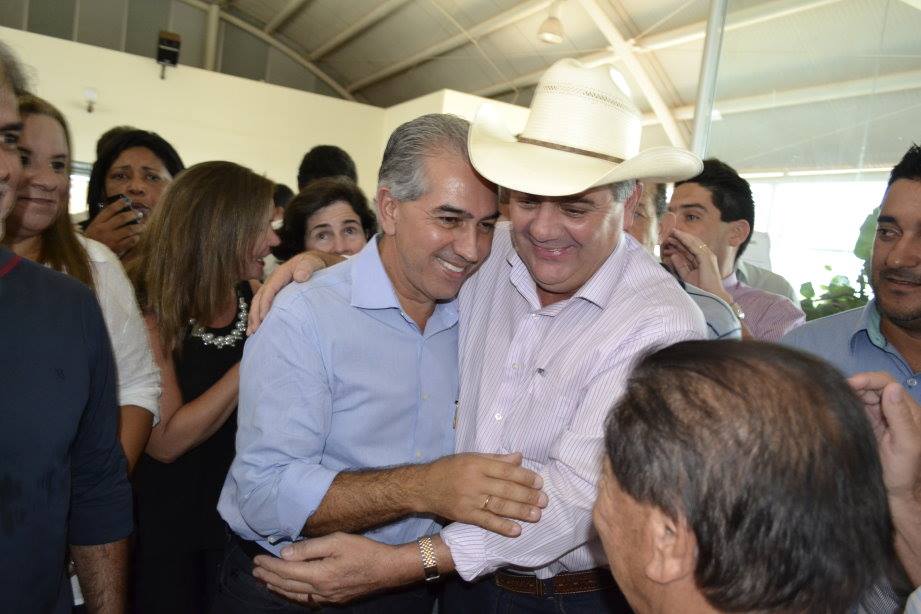 Angelo Guerreiro recepciona governador em Três Lagoas