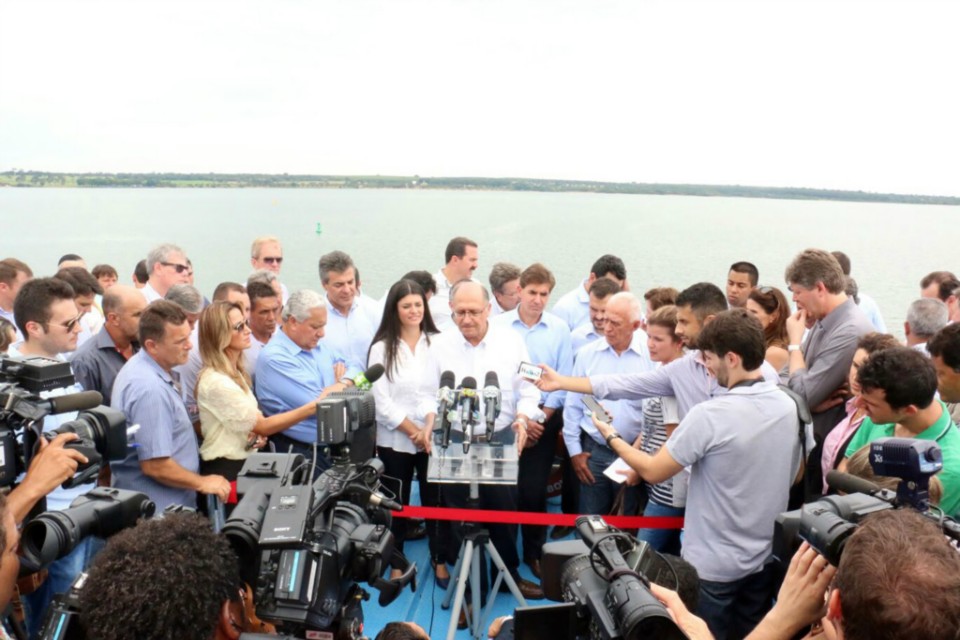 Gov. em exercício Rose Modesto participa da reabertura da Hidrovia Tietê-Paraná