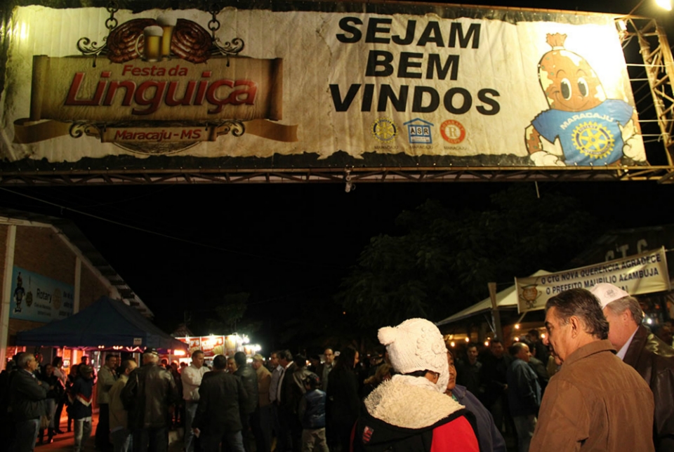 Com entrada franca, 22ª edição da Festa da Linguiça de Maracaju oferece shows