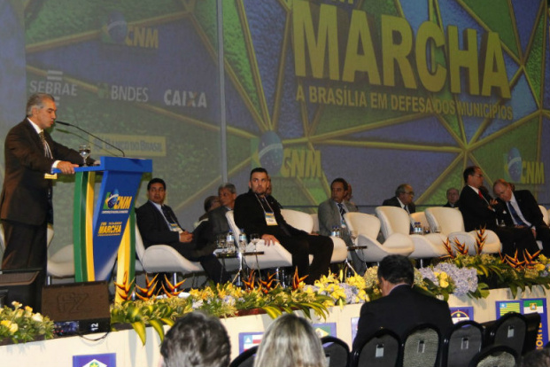 Na Marcha a Brasília, governador de MS volta a defender novo pacto federativo