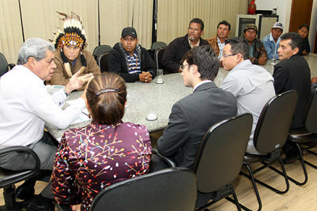 Lideranças indígenas se reúnem com Puccinelli e garantem desobstrução