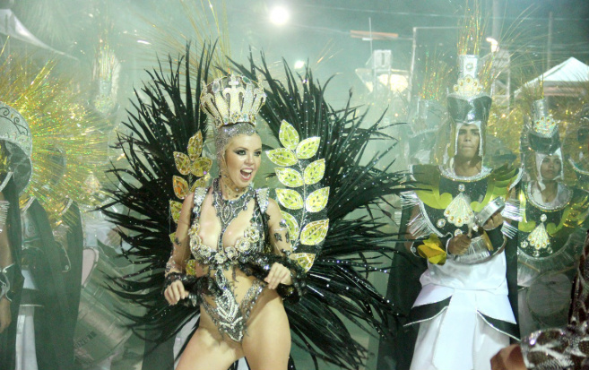 Desfile das escolas de samba acontecerá no domingo e segunda-feira, na Avenida General Rondon. Foto Sílvio Andrade