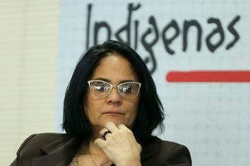 A ministra da Mulher, da Família e dos Direitos Humanos, Damares Alves  - Marcelo Camargo/Agência Brasil