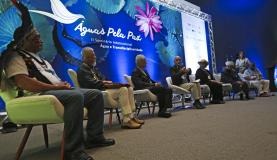 Brasília - Seminário preparatório para o 8º Fórum Mundial da Água  (Fabio Rodrigues Pozzebom/Agência Brasil)