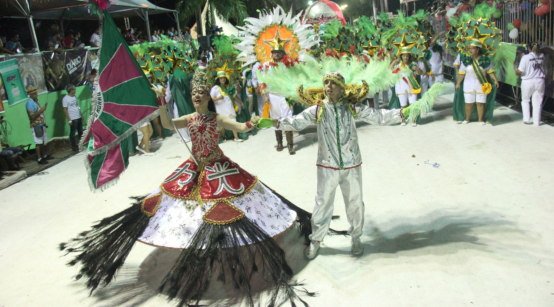 Escolas de samba desfilarão nos dias 3 e 4 de março na avenida General Rondon. Foto: Silvio Andrade