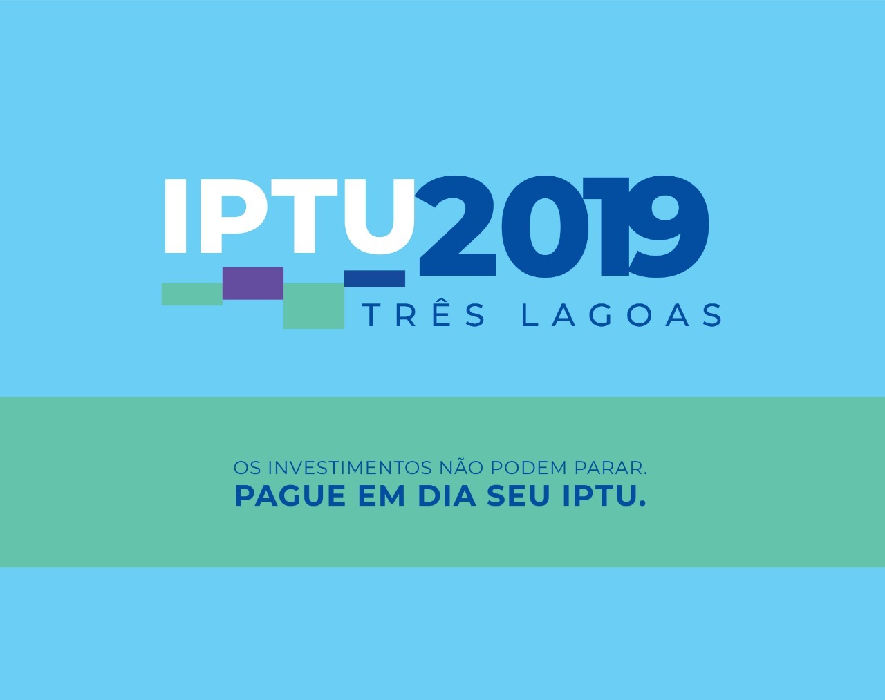 Contribuinte tem até o dia 20 para pagar IPTU 2019 com desconto de 20%