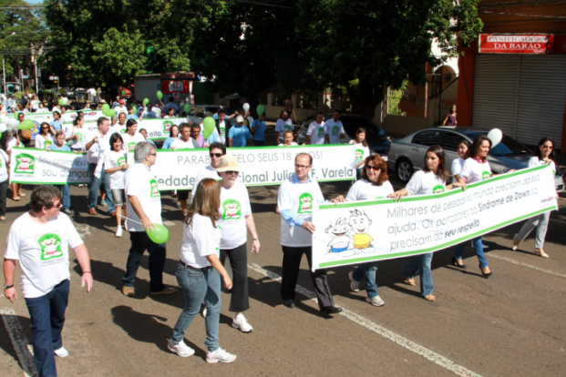Sociedade promove 2ª Caminhada pelo Dia Internacional da Síndrome de Down