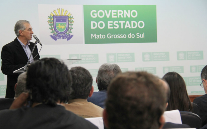Governador Reinaldo Azambuja/ Foto: Chico Ribeiro.