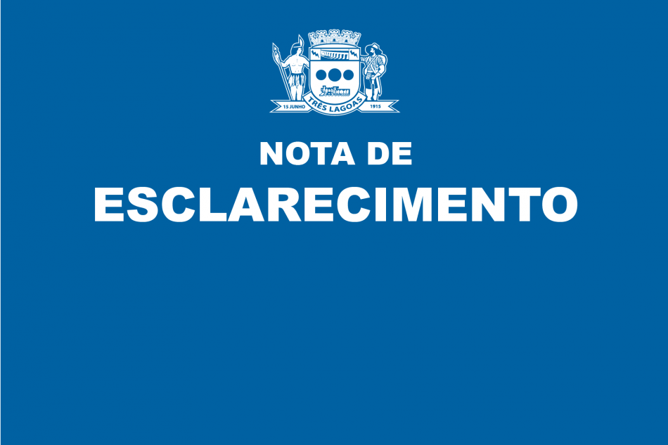 FAKE NEWS: Prefeitura de Três Lagoas não abriu vagas de emprego temporárias