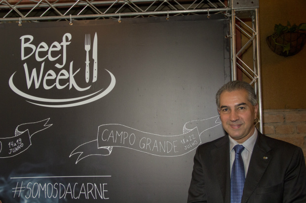 Governador Reinaldo Azambuja anuncia Beef Week Campo Grande