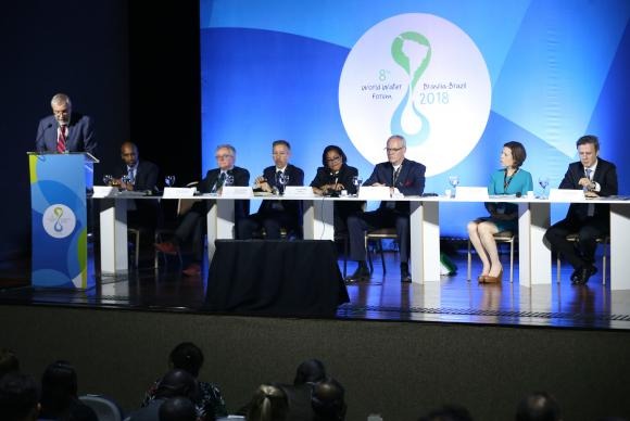 Juízes brasileiros e de outros países iniciam debate sobre a Carta de Brasília. Valter Campanato/Agência Brasil